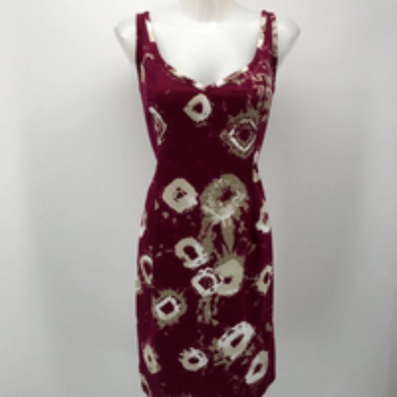 COPY - Piazza Sempione Purple Sleeveless Dress 12 - Picture 1 of 3